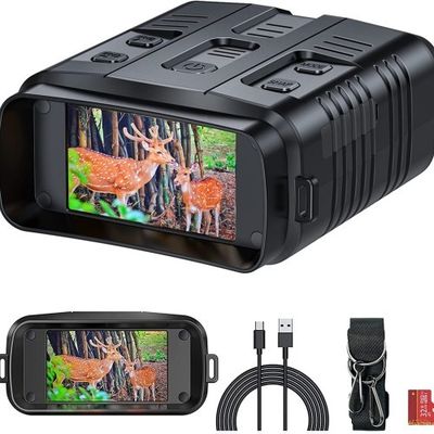 Digital Zoom Night Vision Binoculars 4K 300m View 10X Thermal Imaging Goggles