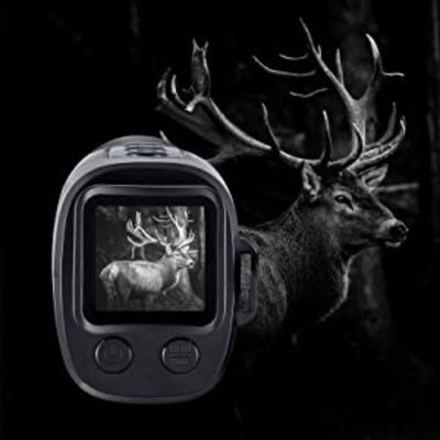 Outdoor Day Night Vision Goggle 1080P HD 5X Digital Zoom Hunting Telescope