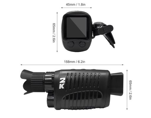 5x Zoom Digital Night Vision Camera Monocular OEM ODM Real Thermal Goggles