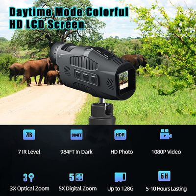 Hunting Mini Night Vision Binoculars Telescope 1080P