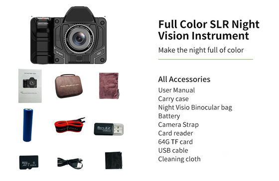 4K Full Color Image Intensifier Night Vision Goggles For Adults