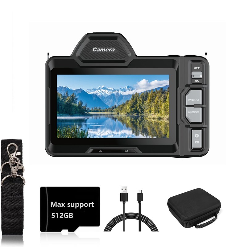 Adjustable Digital Image Intensifier Night Vision 64GB Memory Card 4k Full HD